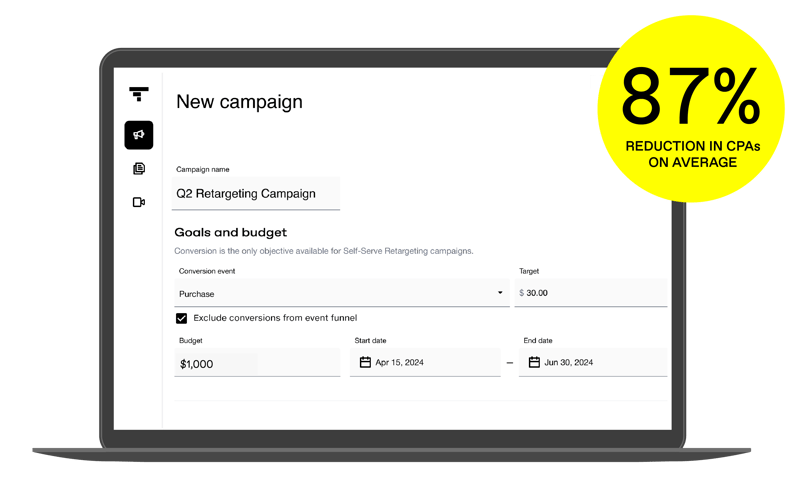 retargeting platform laptop final