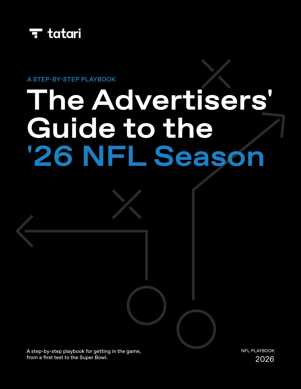 Cover of The Advertisers' Guide to the '26 NFL Season by Tatari